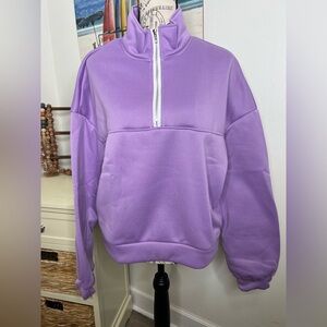 Brand New-3/4 Zip Sweatshirt